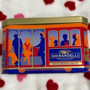 Ghirardelli San Francisco street car Tin No chocolate included! New